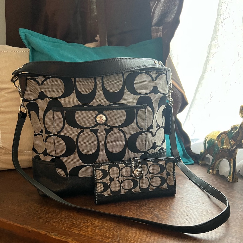 Coach Crossbody with Matching Slim Wallet